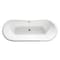 Aqua Eden Clawfoot Bathtubs, 71.63 L, 29.75 W, White/Polished Chrome, Cast Iron VCTNDS7231NL1 - alternate 3